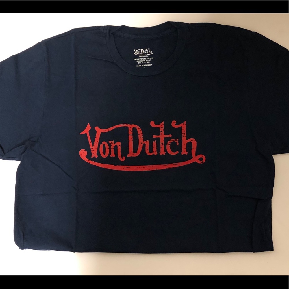 NWT  LIMITED mens Von Dutch tee